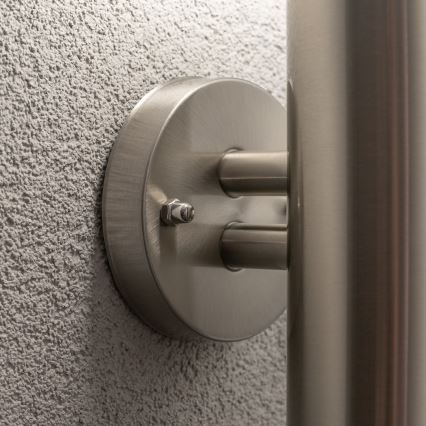 BRILAGI - Applique murale LED d'extérieur ELIA 1xE27/7W/230V 4000K IP44 chrome mat
