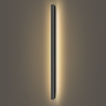 Brilagi - Applique murale extérieure LED LINEAR LED/32W/230V 3000K IP65 140 cm noir