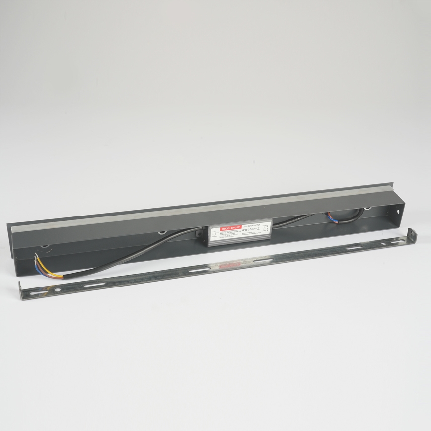 Brilagi - Applique murale d'extérieur LINEAR LED/8W/230V 4000K IP65 30 cm anthracite CRI 90