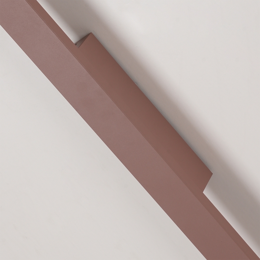 Brilagi - Applique murale d'extérieur LUNA LED/24W/230V 3000K IP65 100 cm marron IRC 90
