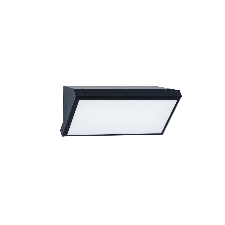 Brilagi - Applique murale d'extérieur LED RGBW dimmable TRIANGLE 1xE27/15W/230V 2700-6500K IP65 noire