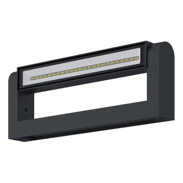 Brilagi - Applique murale extérieure LED SALERNO LED/12W/230V 35,5 cm anthracite IP65
