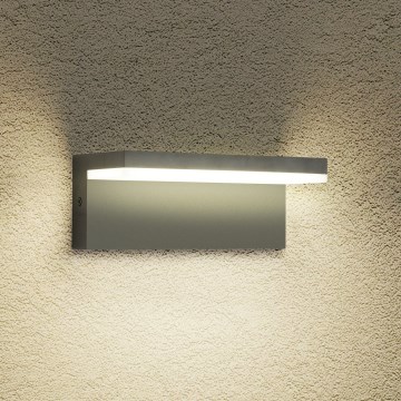 Brilagi - Applique murale extérieure LED TESSI LED/10W/230V anthracite IP54