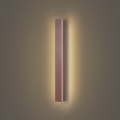 Brilagi - Applique murale extérieure LINEAR LED/12W/230V 3000K IP65 50 cm marron IRC 90