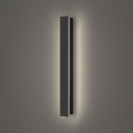 Brilagi - Applique murale extérieure LINEAR LED/12W/230V 4000K IP65 50 cm noire