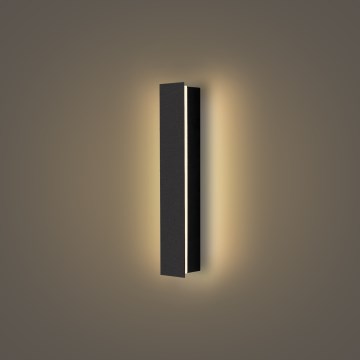 Brilagi - Applique murale extérieure LINEAR LED/8W/230V 3000K IP65 30 cm noire IRC 90