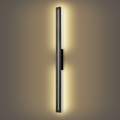 Brilagi - Applique murale extérieure LINEO LED/24W/230V 3000K IP65 100 cm noire