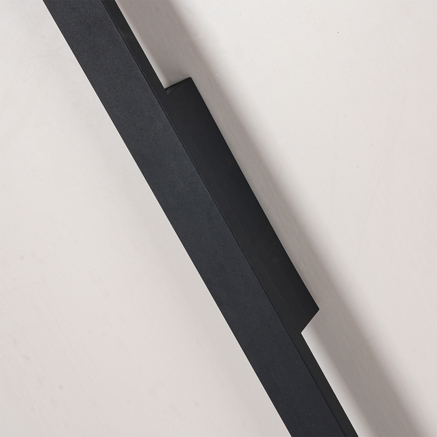 Brilagi - Applique murale extérieure LUNA LED/30W/230V 3000K IP65 150 cm noire IRC 90