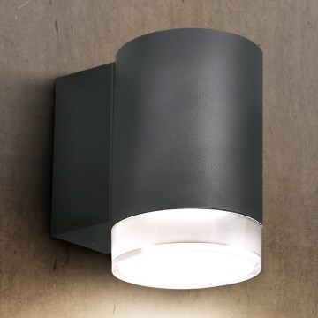Brilagi - Applique murale extérieure MATERA 1xGU10/30W/230V anthracite IP54