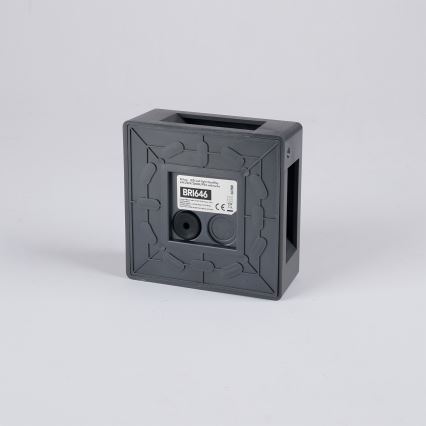 Brilagi - Applique murale extérieure QUADRAY LED/6W/230V anthracite IP54