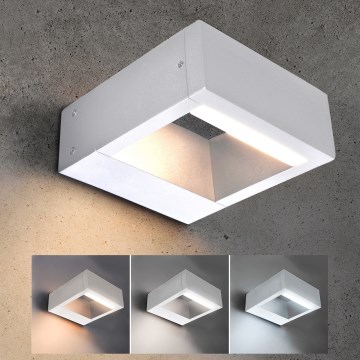 Brilagi - Applique murale extérieure RAGUSA LED/7W/230V 3000/4000/6000K blanc IP54