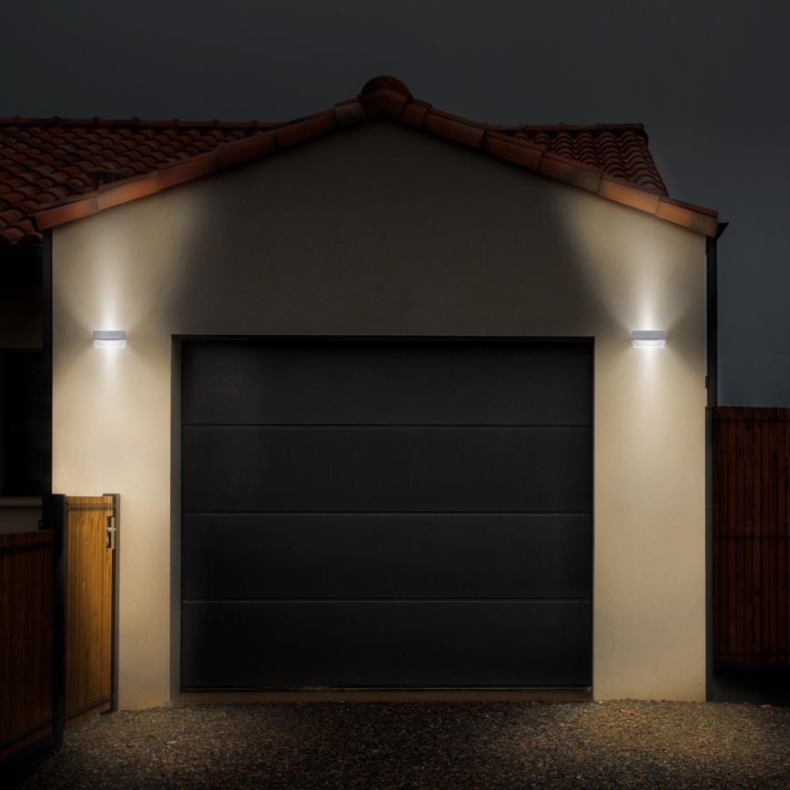 Brilagi - Applique murale extérieure RAGUSA LED/7W/230V 3000/4000/6000K blanc IP54