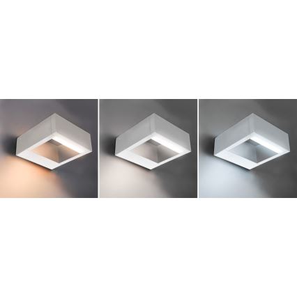 Brilagi - Applique murale extérieure RAGUSA LED/7W/230V 3000/4000/6000K blanc IP54