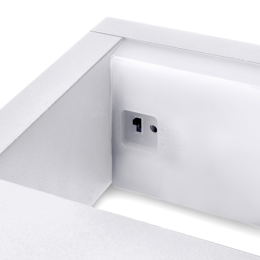 Brilagi - Applique murale extérieure RAGUSA LED/7W/230V 3000/4000/6000K blanc IP54