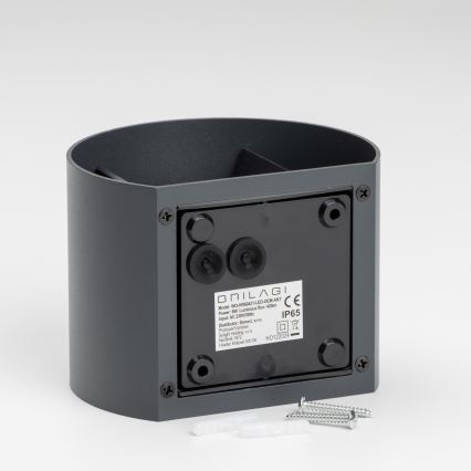 Brilagi - Applique murale extérieure RONDO LED/6W/230V anthracite IP54