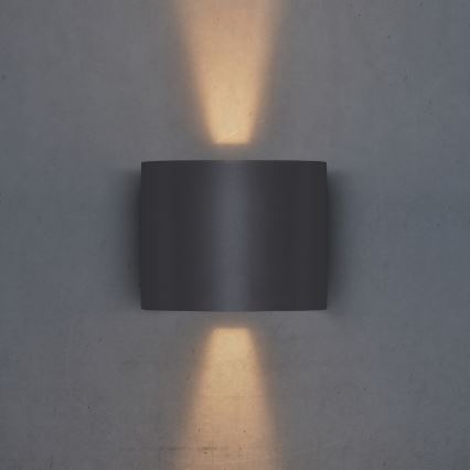 Brilagi - Applique murale extérieure RONDO LED/6W/230V anthracite IP54