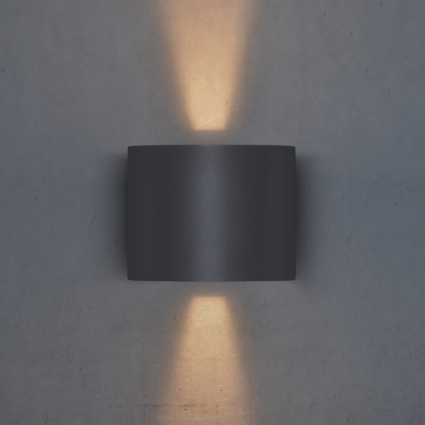 Brilagi - Applique murale extérieure RONDO LED/6W/230V anthracite IP54