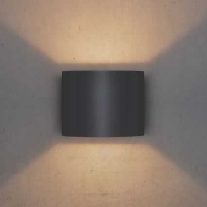 Brilagi - Applique murale extérieure RONDO LED/6W/230V anthracite IP54