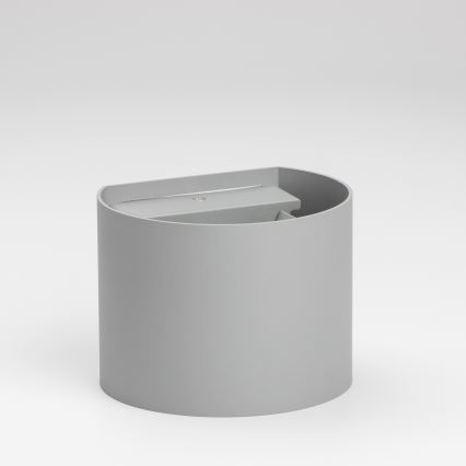 Brilagi - Applique murale extérieure RONDO LED/6W/230V gris IP54