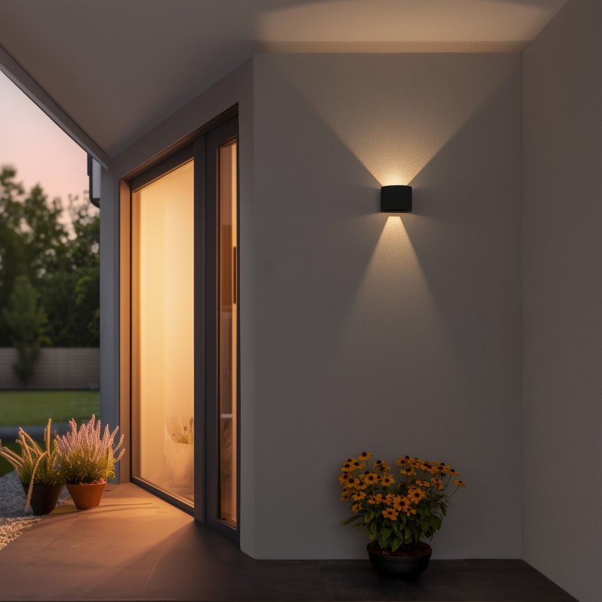 Brilagi - Applique murale extérieure RONDO LED/6W/230V IP54