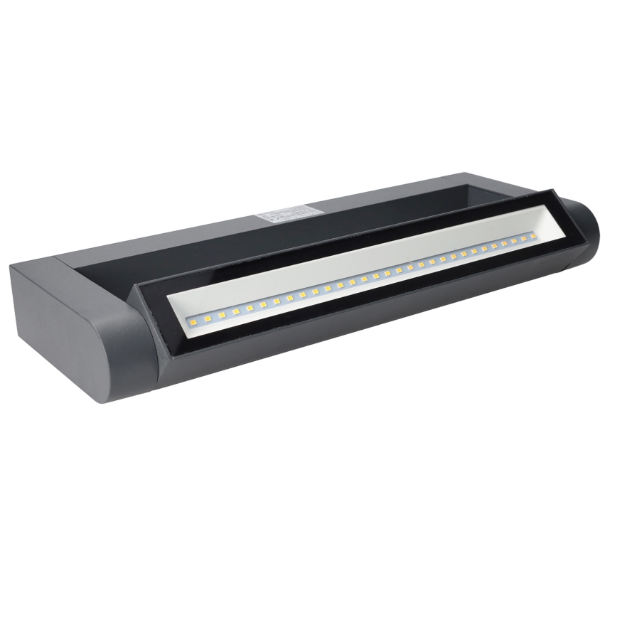 Brilagi - Applique murale extérieure LED SALERNO LED/12W/230V 35,5 cm anthracite IP65