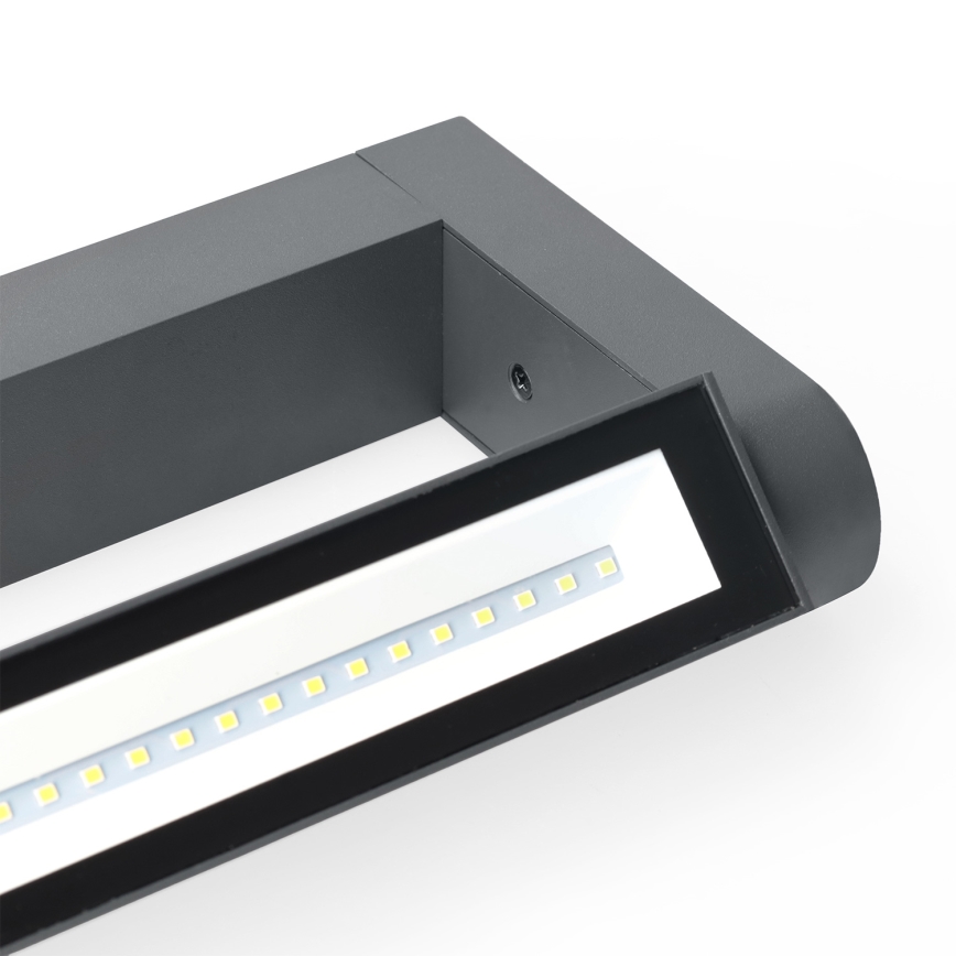 Brilagi - Applique murale extérieure LED SALERNO LED/12W/230V 35,5 cm anthracite IP65