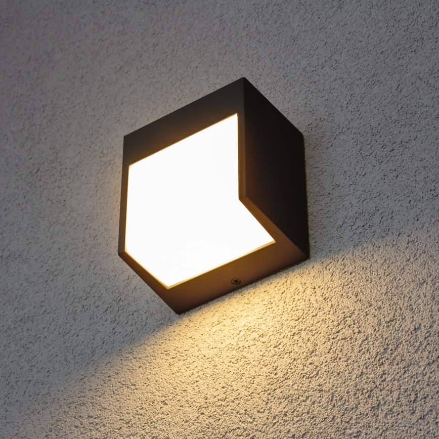 Brilagi - Applique murale extérieure TERNI LED/12W/230V anthracite IP44
