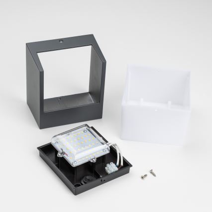 Brilagi - Applique murale extérieure TERNI LED/12W/230V anthracite IP44