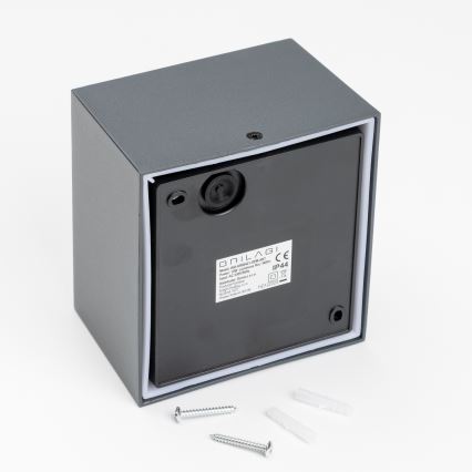 Brilagi - Applique murale extérieure TERNI LED/12W/230V anthracite IP44