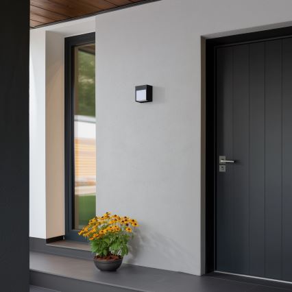 Brilagi - Applique murale extérieure TERNI LED/12W/230V noir IP44