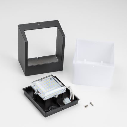 Brilagi - Applique murale extérieure TERNI LED/12W/230V noir IP44