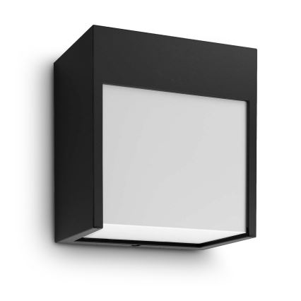 Brilagi - Applique murale extérieure TERNI LED/12W/230V noir IP44