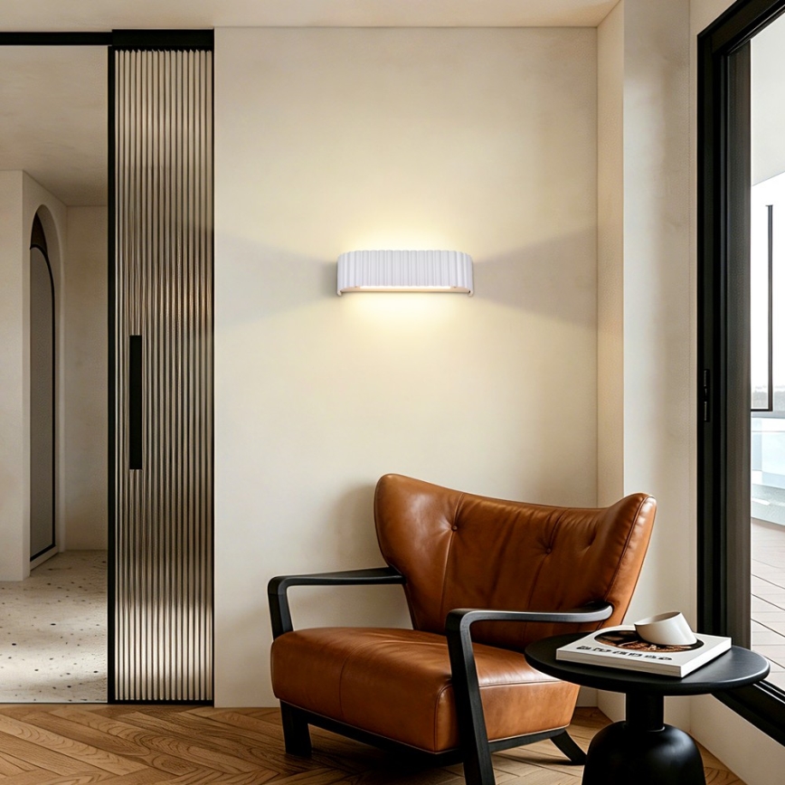 Brilagi - Applique murale LED FALCON MODERN LED/10W/230V 30 cm 3000/4500/6000K blanche