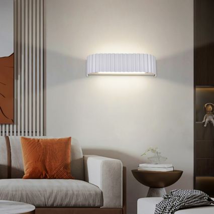 Brilagi - Applique murale LED FALCON MODERN LED/10W/230V 30 cm 3000/4500/6000K blanche