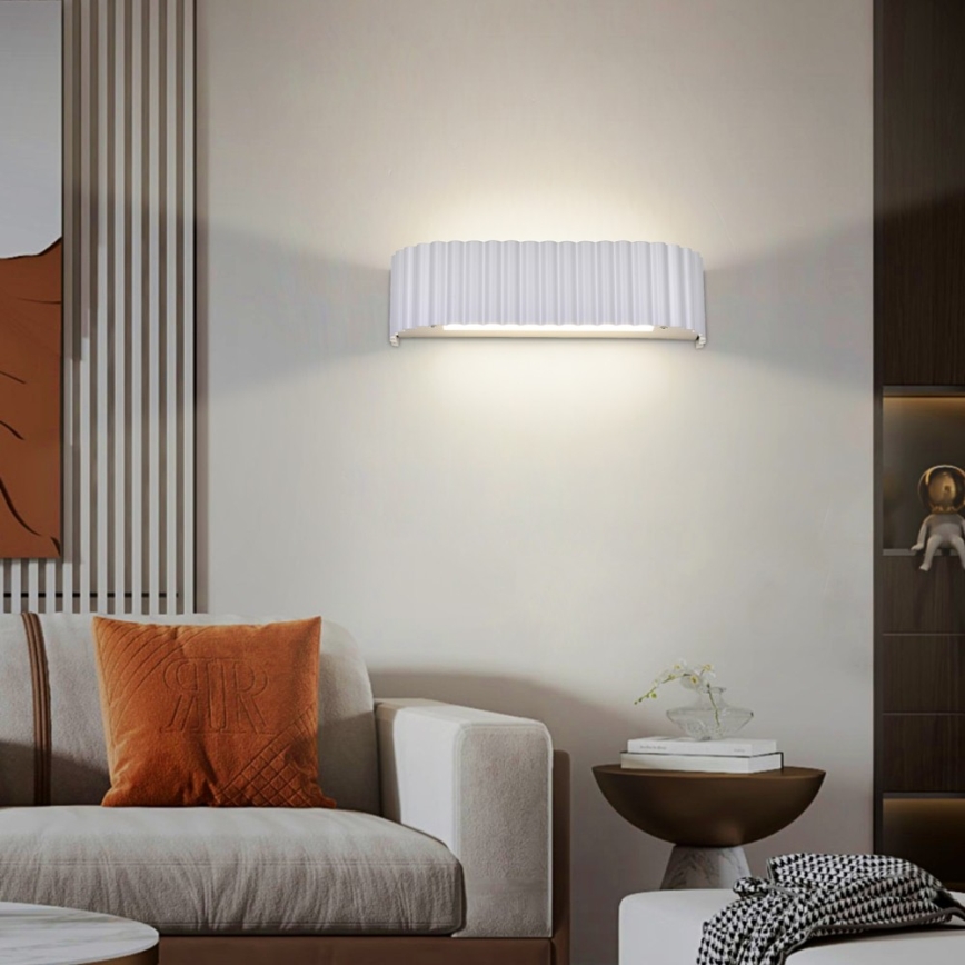 Brilagi - Applique murale LED FALCON MODERN LED/10W/230V 30 cm 3000/4500/6000K blanche