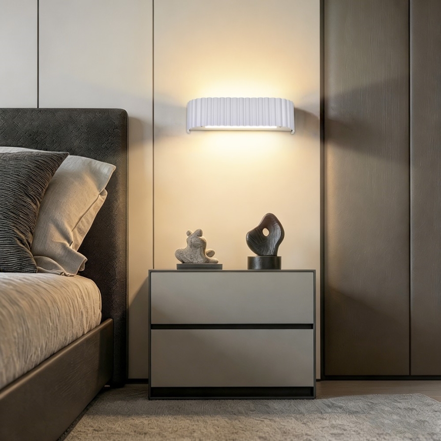 Brilagi - Applique murale LED FALCON MODERN LED/10W/230V 30 cm 3000/4500/6000K blanche