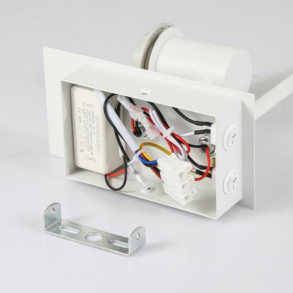 Brilagi - Applique murale flexible NUBILA 1xE27/25W/230V + LED/3W blanc
