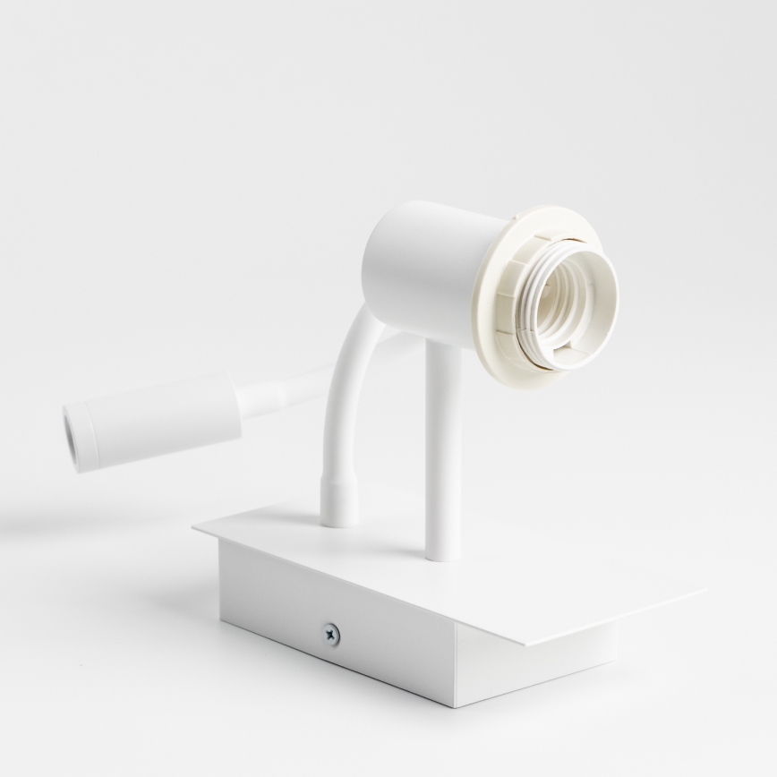 Brilagi - Applique murale flexible NUBILA 1xE27/25W/230V + LED/3W blanc