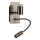 Brilagi - Applique murale flexible NUBILA 1xE27/25W/230V + LED/3W laiton