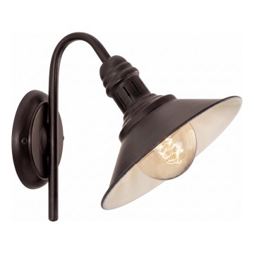 Brilagi - Applique murale FORGE 1xE27/60W/230V noire