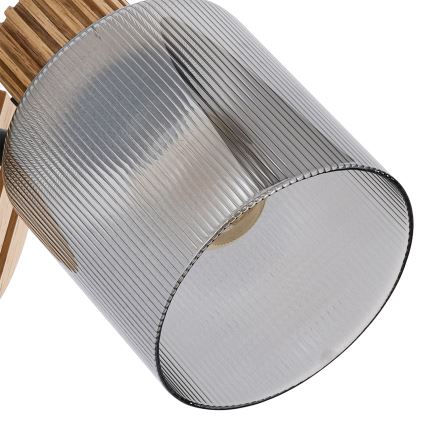 Brilagi - Applique murale HYGGE 1xE14/15W/230V bois/fumé