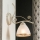 Brilagi - Applique murale LED ANTICO 1xE27/60W/230V 3000K blanc patiné
