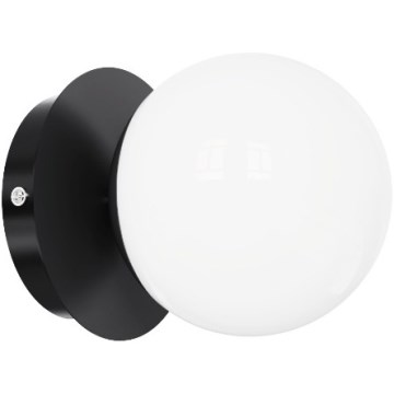 Brilagi - Applique murale LED BALL pour salle de bains, 6W, 230V, 3000/4000/6500K, IP44, noire