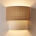 Brilagi - Applique murale LED BOHO ECO 1xE27/10W/230V beige/crème