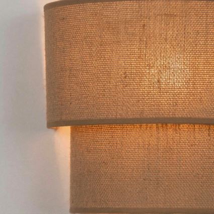 Brilagi - Applique murale LED BOHO ECO 1xE27/10W/230V beige