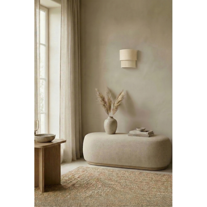 Brilagi - Applique murale LED BOHO ECO 1xE27/10W/230V crème