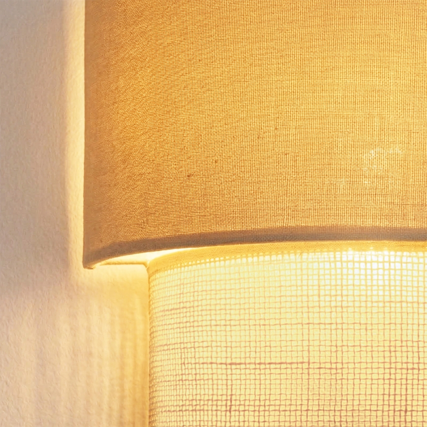 Brilagi - Applique murale LED BOHO ECO 1xE27/10W/230V crème