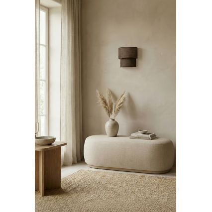 Brilagi - Applique murale LED BOHO ECO 1xE27/10W/230V marron