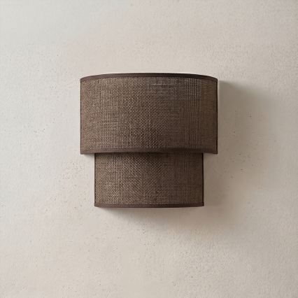 Brilagi - Applique murale LED BOHO ECO 1xE27/10W/230V marron