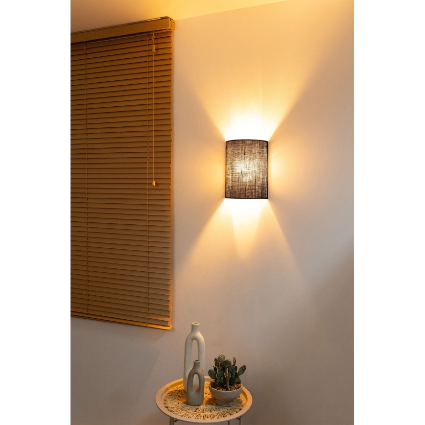 Brilagi - Applique murale LED BOHO STYLE 1xE27/15W/230V marron
